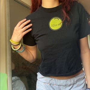 Olive Pit tshirt (baby tee)